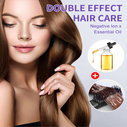 Advanced Ionic Steam Straightening Brush Hair Straightener Brush, Ionic Plus Stea | Ectron Online