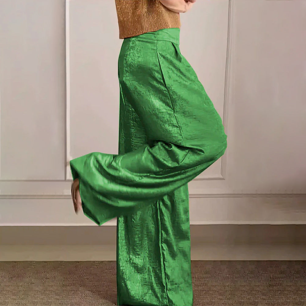 Women's High Waist Slimming Loose Casual Wide Leg Pants Women's High Waist Slimming Loose Casual | Ectron Online