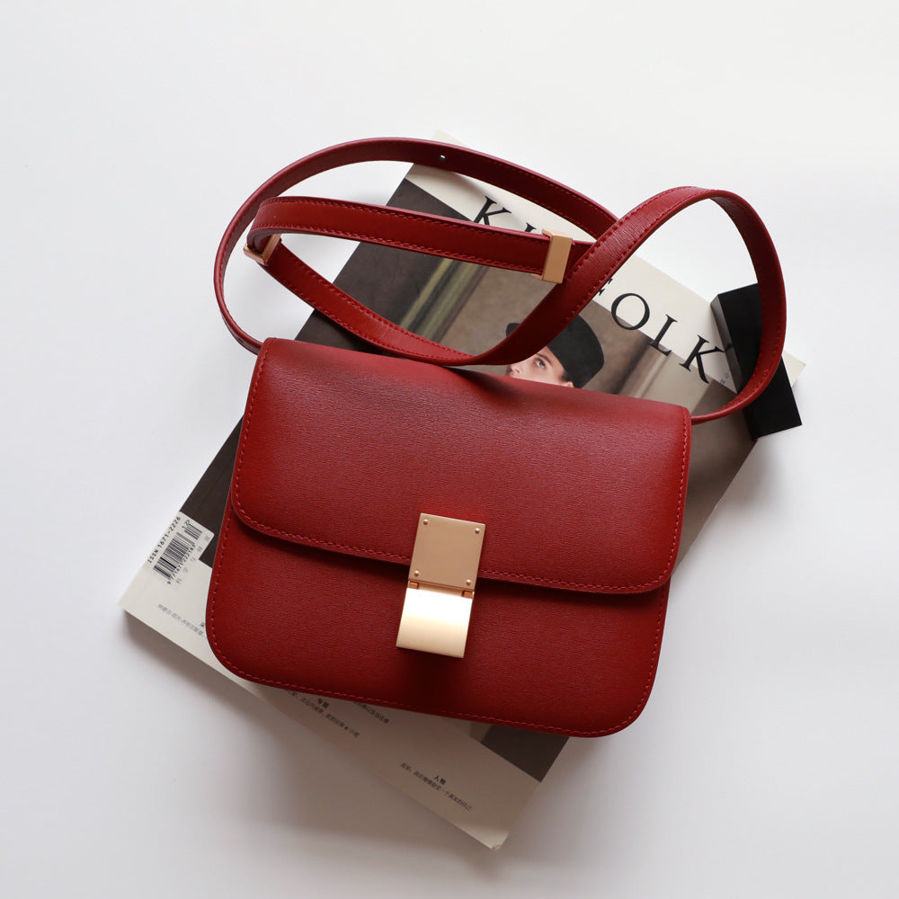 One Shoulder Messenger Bag - Commuter & Stewardess Design Spring Style Commuter Stewardess Leather | Ectron Online