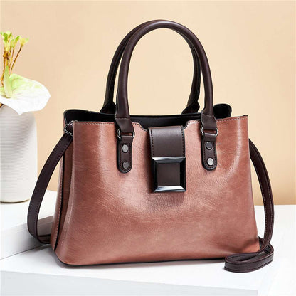 Women’s Shoulder Bag with Big Buckle - Crossbody Handbag Women Shoulder Bag Big Buckle Handbags W | Ectron Online