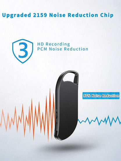 64GB Digital Voice Recorder | 900H Capacity & Noise Reduction Device 64GB Digital Voice Recorder, USB C Inter | Ectron Online