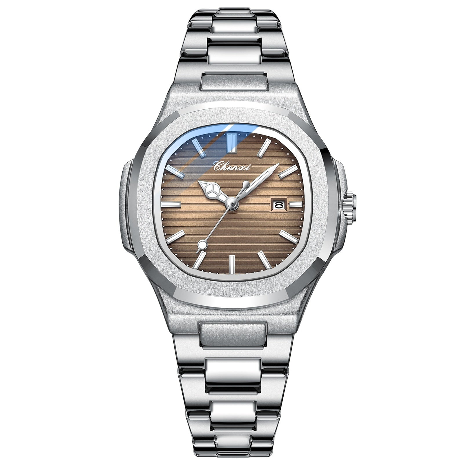 Chenxi Luminous Steel Couple Watch Chenxi Steel Watch Couple Luminous Water | Ectron Online