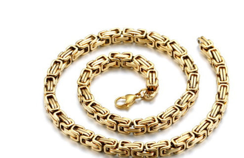 Stainless Steel Punk Necklace Necklace | Ectron Online