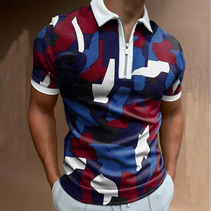 Men’s Solid Polo Shirt – Summer Short Sleeve Brand Shirt Men's Polo Shirt Men Solid Polo Shirts B | Ectron Online