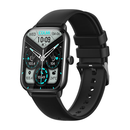 Full Screen Exercise Smartwatch - Heart Rate Meter & Music Playback Exercise Heart Rate Meter Step Talk Musi | Ectron Online