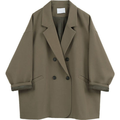 Women's Korean Style Vintage Blazer | Fashion Ins "Thin Looking" Coat Korean Style Thin Looking Fashion Ins Vi | Ectron Online
