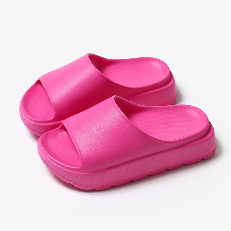 5.5cm Fish Mouth Shoes Floor Bathroom Home Slippers Outdoor Thick Soled Beach Slippers For Women 5.5cm Fish Mouth Shoes Floor Bathroom Ho | Ectron Online