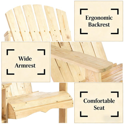 Gliding lounger chair close-up showing wide armrests, angled backrest, and comfortable seat