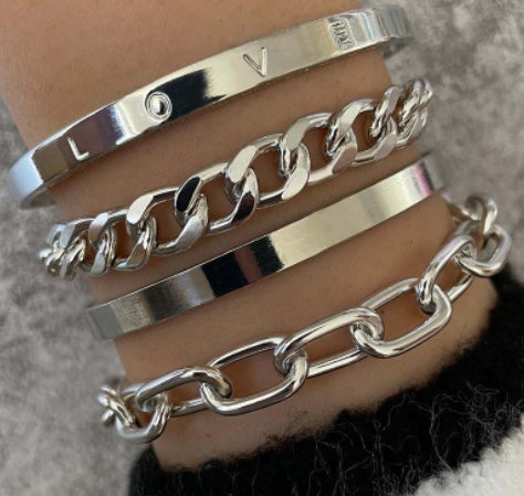 Everyday Luxury | Simple and Stylish Bracelet Set Bracelet | Ectron Online