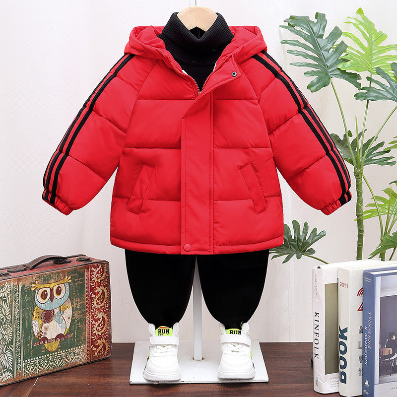 Children's Thickened Cotton Coat | Fall & Winter Children's Cotton Clothes Thickened Fall | Ectron Online