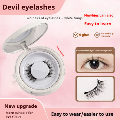 Magnetic Suction False Eyelashes - "Little Devil" Supernatural Magnet Suit Magnetic Suction False Eyelashes Little | Ectron Online