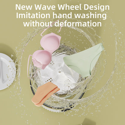 MINI WASHER PORTABLE Wireless Non Electric Automatic Laundry Cup, Compact Personal Laundry For Underwear Socks, Travel Camping Dorm