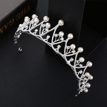 Crown Headdress Bride Elegant Wedding Crown Birthday Headband