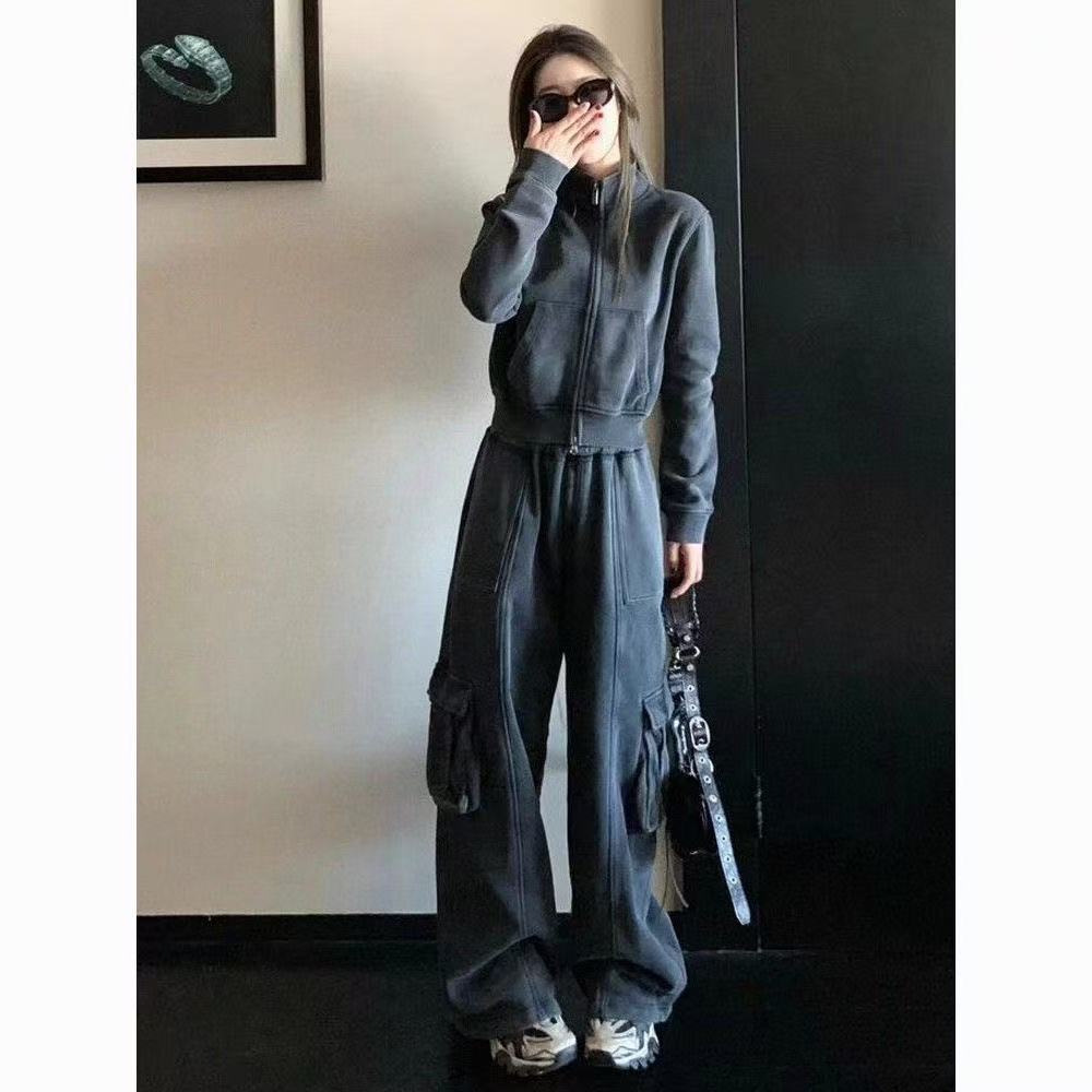 Women's American Retro Sportswear Suit