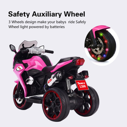 12V Kids Electric Motorcycle - 3 Lighting Wheels Ride-On Toy 12V Kids Electric Motorcycle ,ride On Mo | Ectron Online