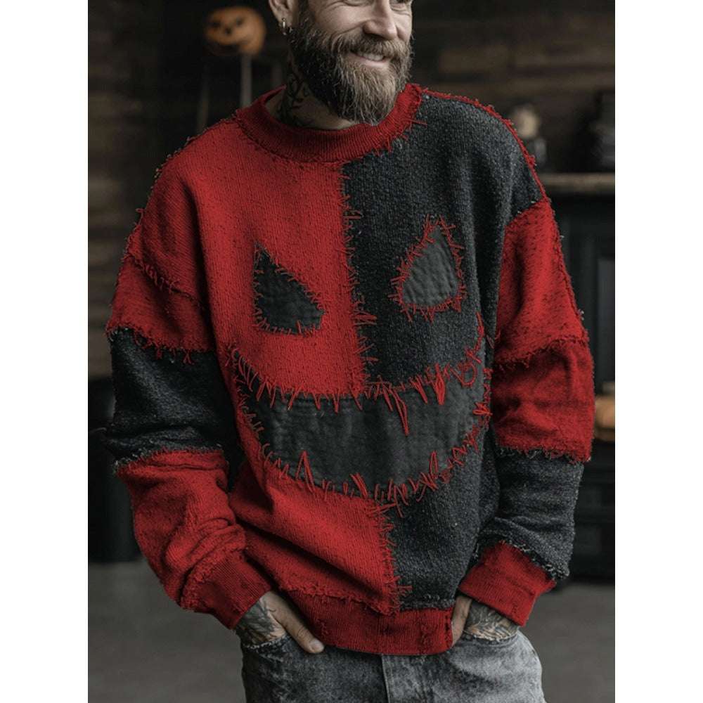 Unisex Halloween Loose Sweater Halloween Men And Women Same Style Loose | Ectron Online