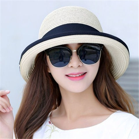 Women's Summer Casual Sunshade Straw Hat