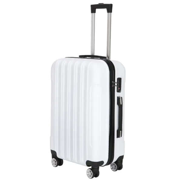 3-in-1 Multifunctional Large Capacity Travel Suitcase - Pearl White 3-in-1 Multifunctional Large Capacity Tr | Ectron Online
