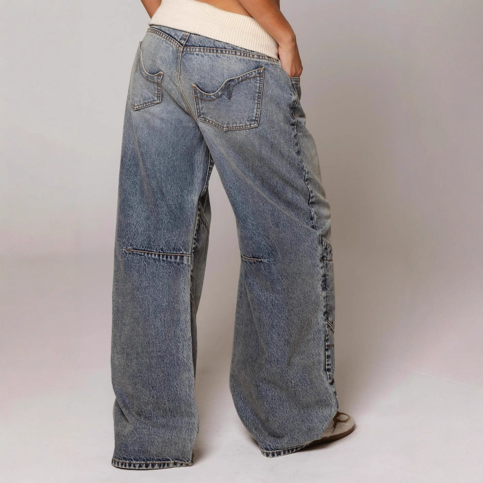 Women's Loose Straight-Leg Jeans