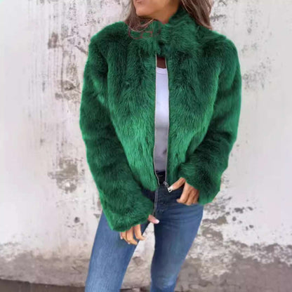 Fashion Stand Collar Plush Jacket Fashion Stand Collar Plush Jacket Winter | Ectron Online