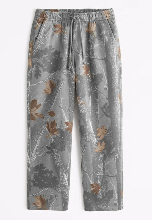 Digital Printed Fleece Couple's Pants Trousers