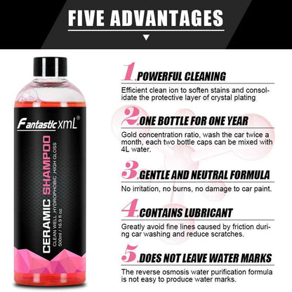 Strong Cleaning Agent Glazing Car Wash for High-Gloss Shine