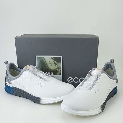 Men’s White Leather Sports Sneakers – Waterproof & Anti-Slip Men's Sports Casual White Leather Waterp | Ectron Online