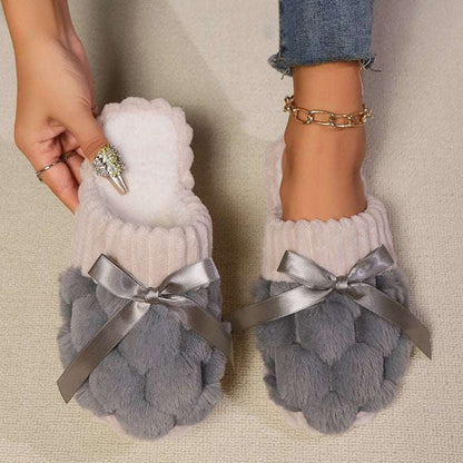 Fluffy Women's Indoor Warm Non-slip Plush Cotton Slippers Fluffy Women's Indoor Warm Non-slip Plus | Ectron Online