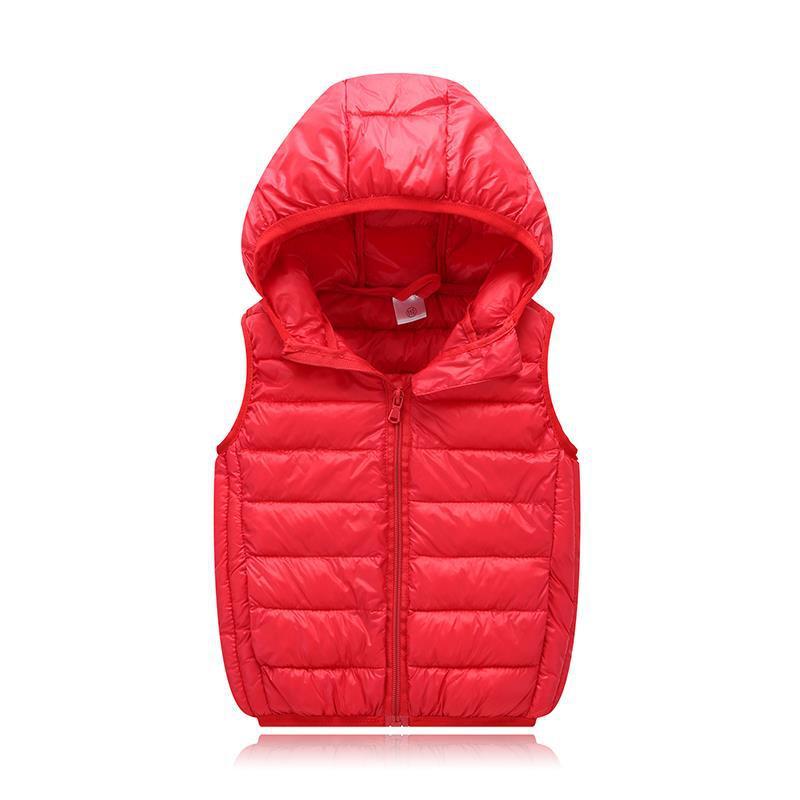 Children's Down Cotton Hooded Thermal Vest Children's Down Cotton Hooded Thermal Ve | Ectron Online