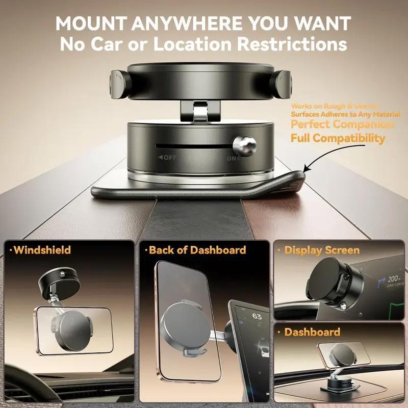 Upgraded Magnetic 360° Rotating Car Phone Holder