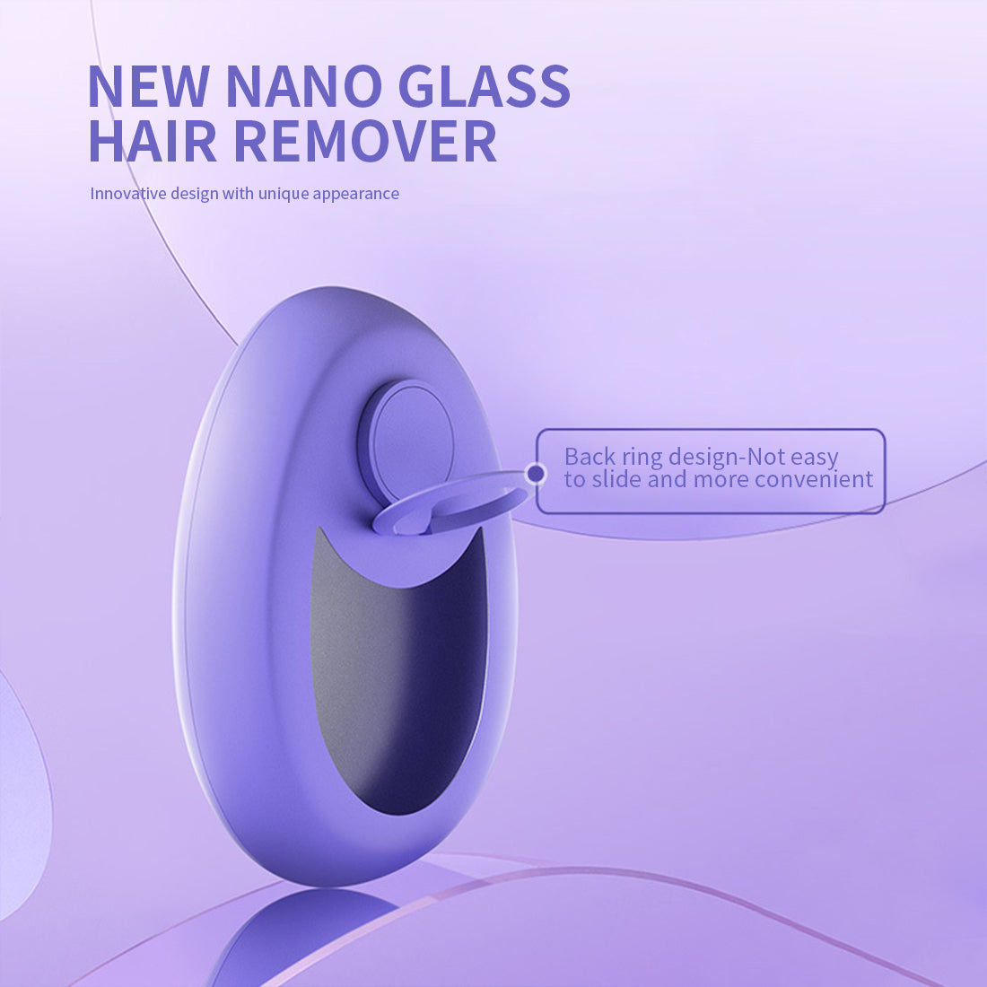 Upgraded Crystal Magic Epilator - Nano-Glass Painless Hair Remover