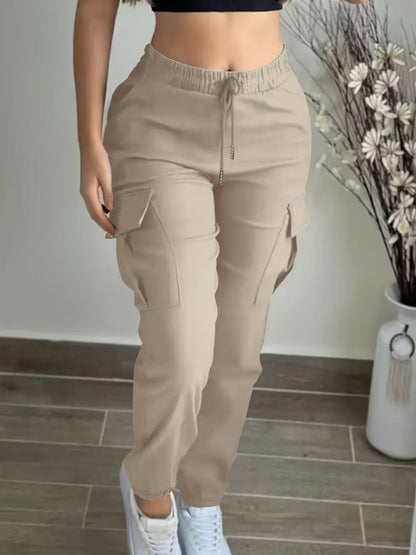 Women's Mountaineering Cargo Trousers Mountaineering Fashion Drawstring Women' | Ectron Online