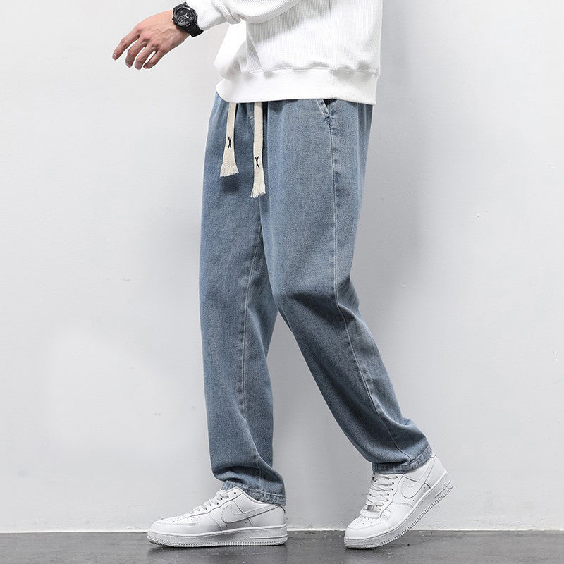 Men's Summer Wide Leg Jeans