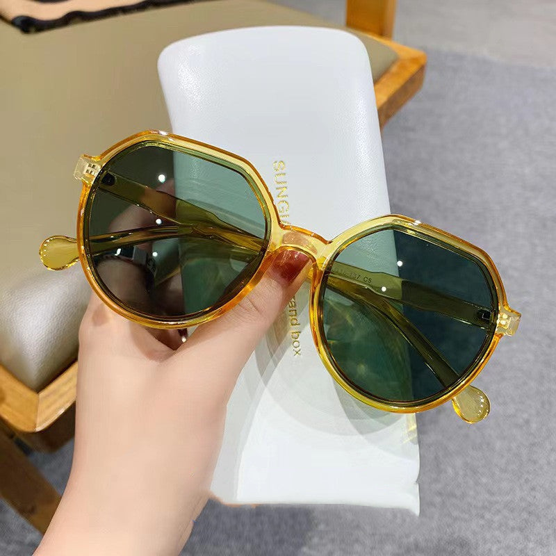 Women's Fashion Retro Small Frame Sunglasses