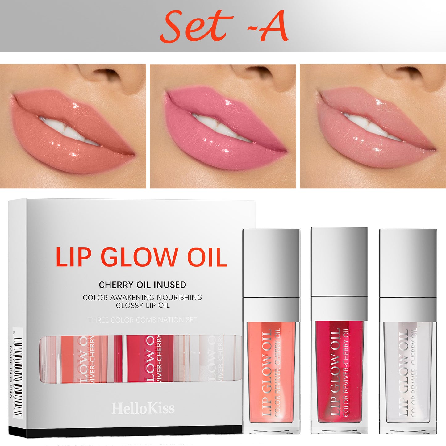 No Stain On Cup Moisturizing And Nourishing Lip Lip Gloss 3 Pack Suit