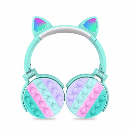 Stress-Reducing Kids' Headphones | Fun & Safe Toy Wireless Headset Stress Reducing Headphones, Children's T | Ectron Online