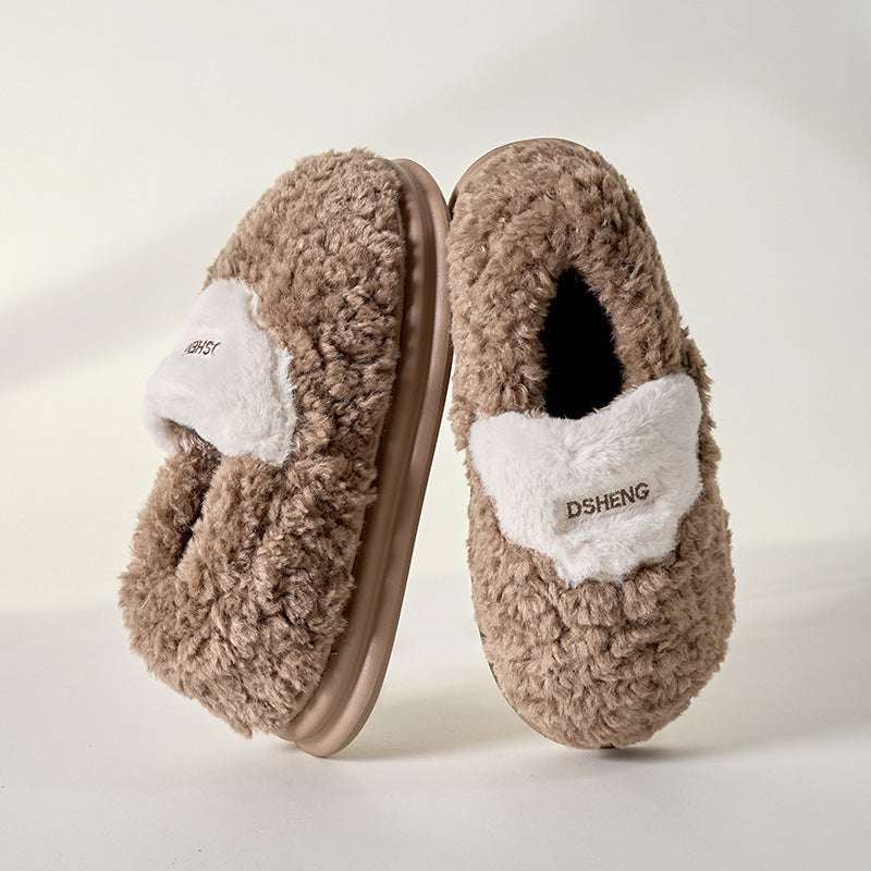 Women’s Autumn & Winter Cotton Slippers – Non-slip Bow Design Cotton Slippers Women's Autumn And Winte | Ectron Online