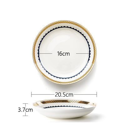 Light Luxury Western Tableware Plate Set Nordic