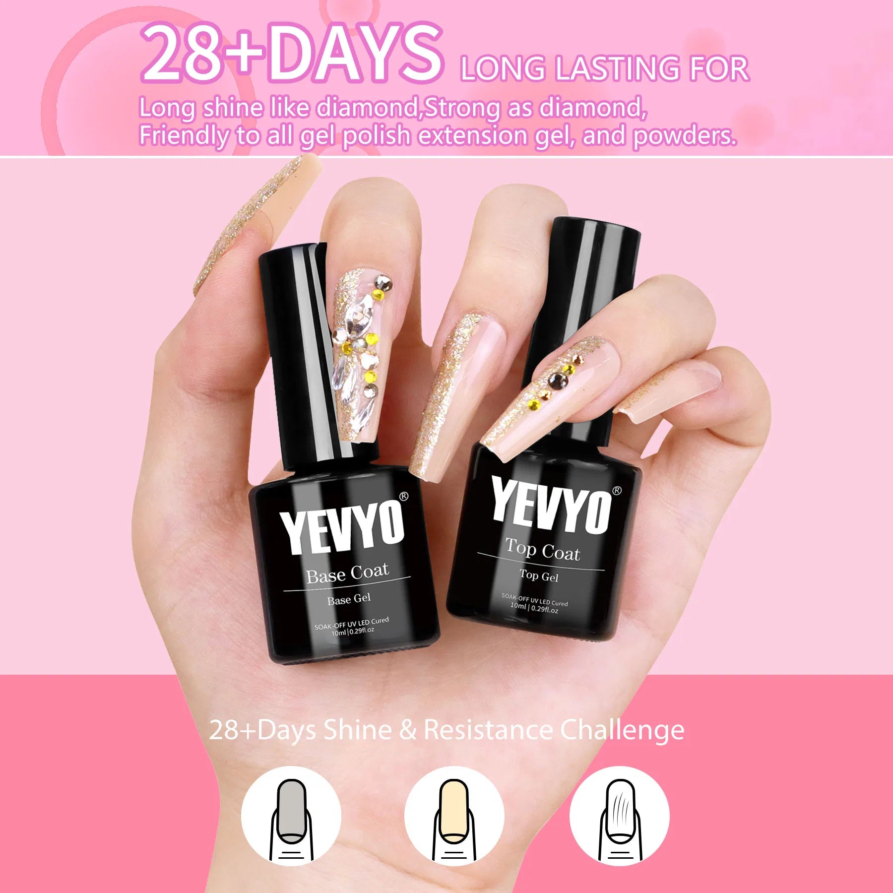 24-Color Acrylic Nail Kit with Monomer