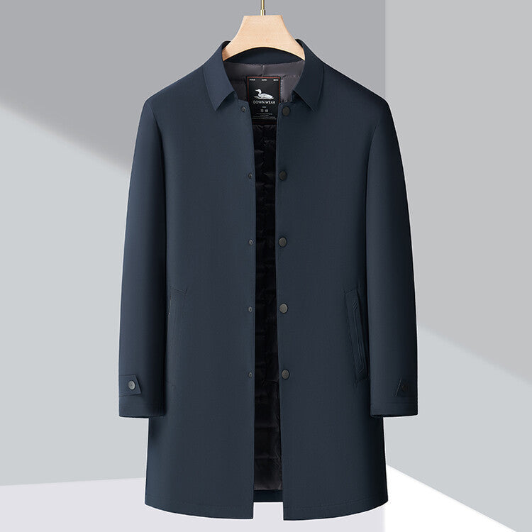 Men's Mid-Length Cotton-Padded Coat Mid-length Cotton-padded Coat Men's Flee | Ectron Online