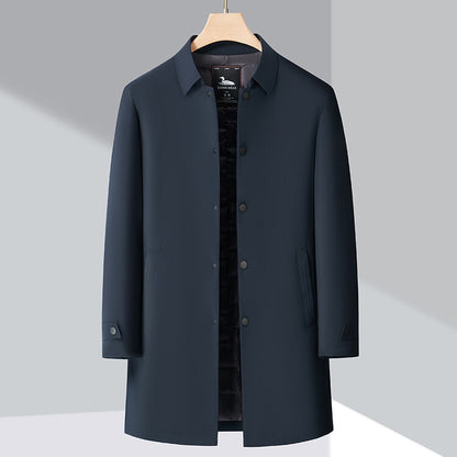 Men's Mid-Length Cotton-Padded Coat