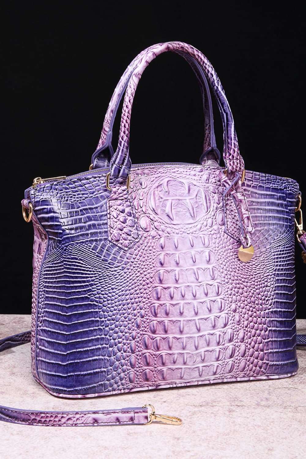 Gradient PU Leather Handbag Handbag | Ectron Online