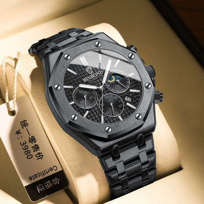 Men's Multi-Function Sports Watch - Waterproof & Luminous Multi-Function Sports Watch Men | Ectron Online