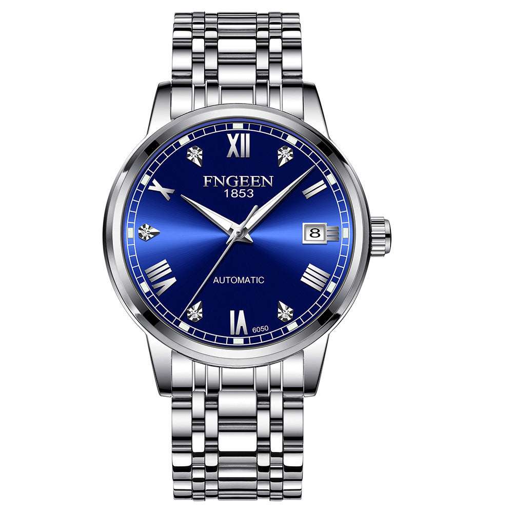 Automatic Mechanical Watch – Waterproof, Luminous Steel Strap Watches | Ectron Online