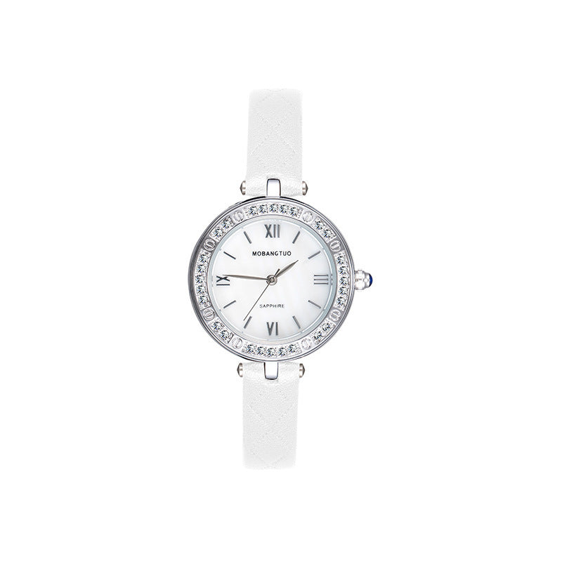 Women's Elegant Waterproof Watch Women's Waterproof High-end Watch With B | Ectron Online