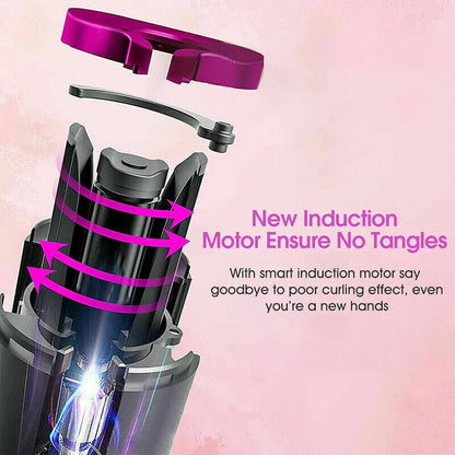 Cordless Auto Rotating Hair Curler Hair Curler LCD Cordless Auto Rotating W | Ectron Online