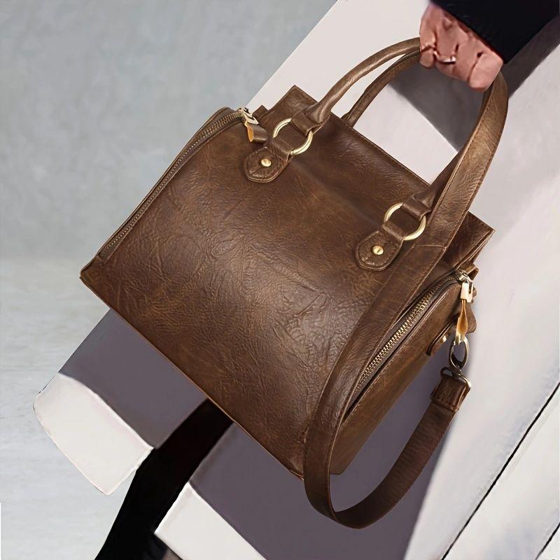 Women's Leather Shoulder Bag - Multifunctional Handbag & Tote Women's Multifunctional Leather Shoulder | Ectron Online