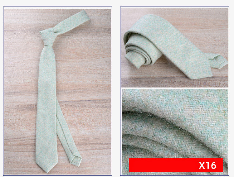 Wool Tie Men Formal Wear England Men's Tie | Ectron Online