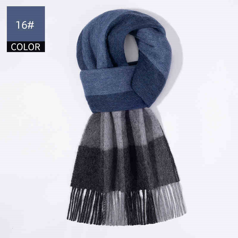 New Men's Cashmere Scarf Winter New Men's Cashmere Scarf | Ectron Online