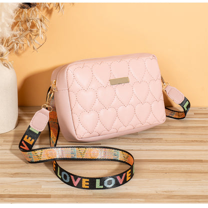 Casual Heart-Shaped Embroidered Bag | All-Matching Women's Purse All-matching Casual Heart-shaped Embroid | Ectron Online